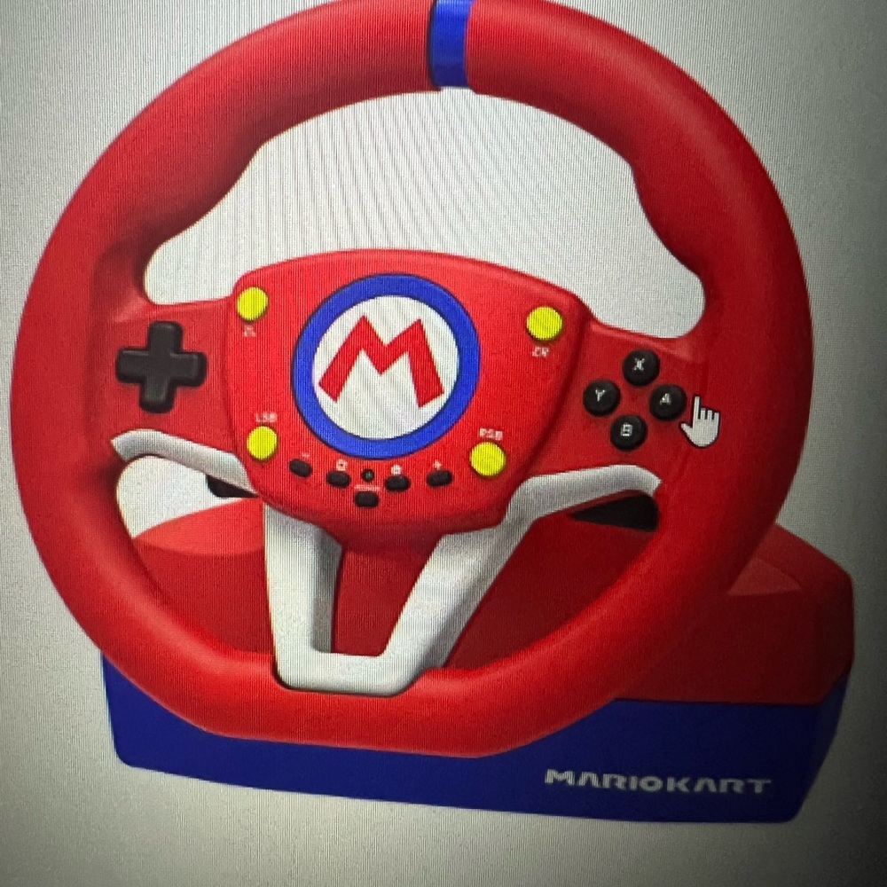 Switch steering wheel